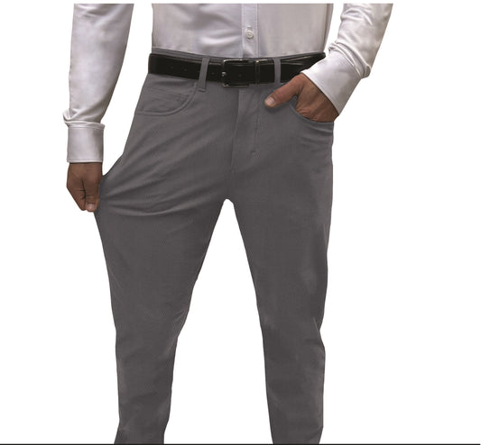 LT Grey Tech Flex Pants Don'tCrushYourNuts The Perfect Office And Leisure Pant!