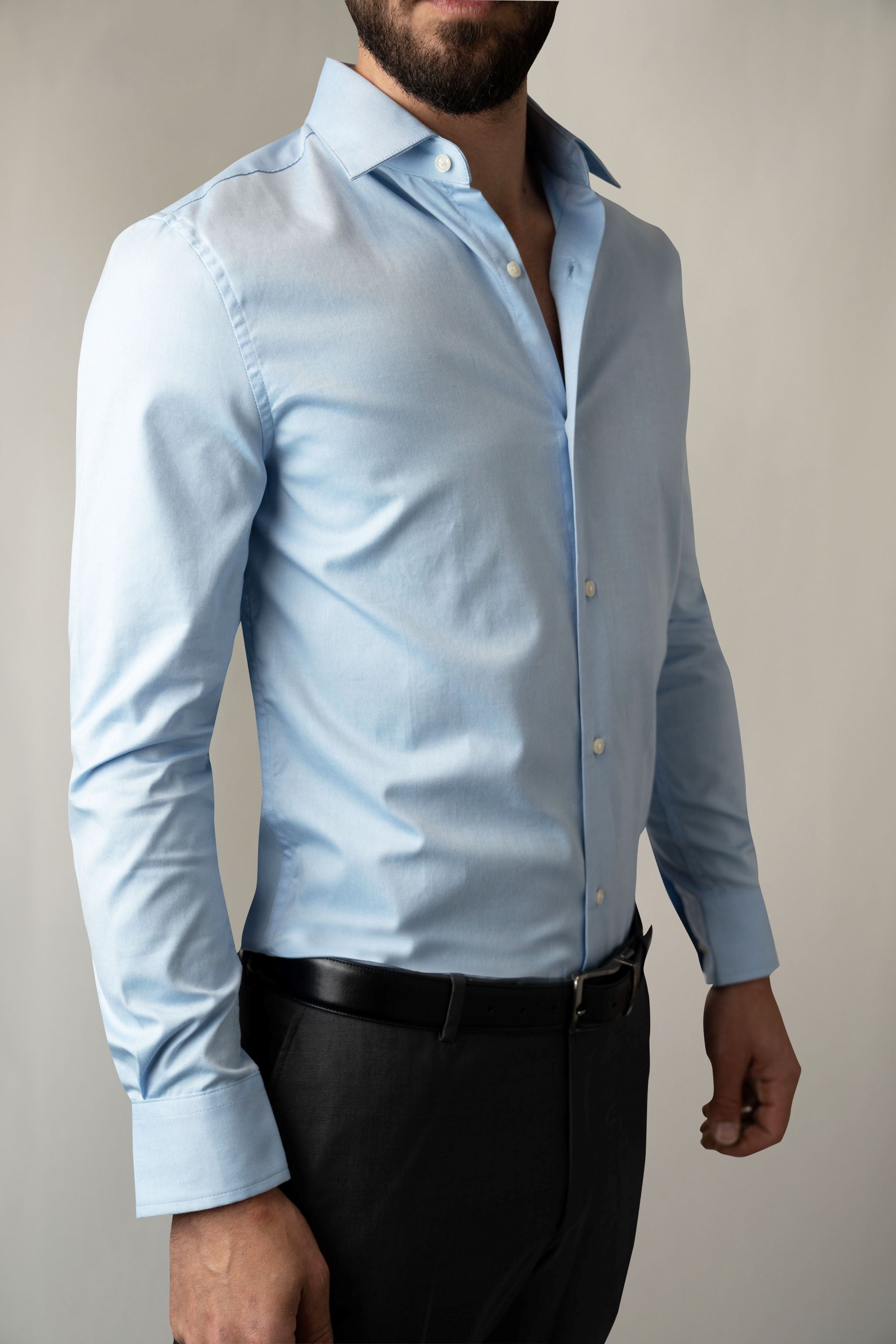 Mini Oxford Light Blue Non Iron Mini Oxford Light Blue Non Iron