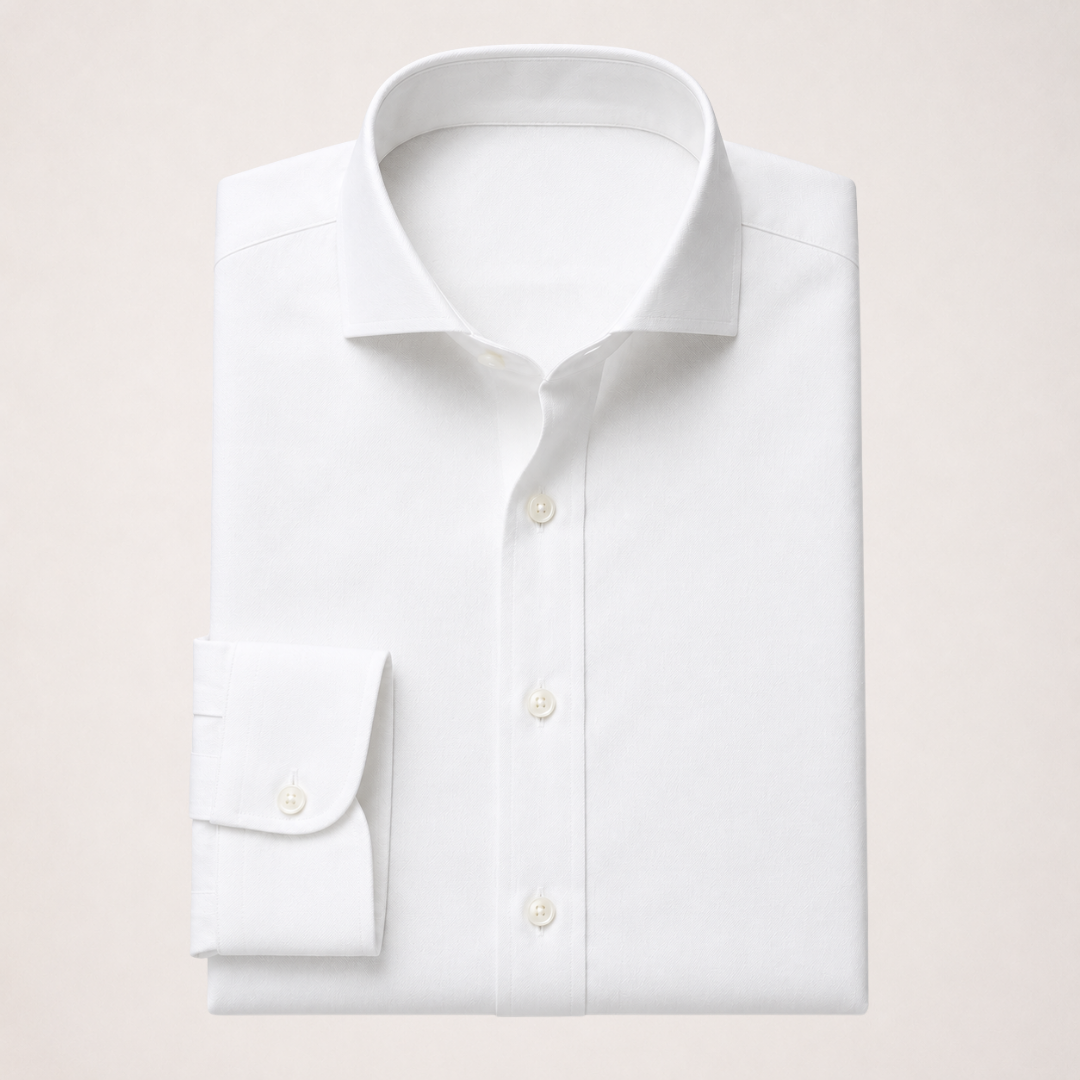 Mini Oxford Pure White Non Iron