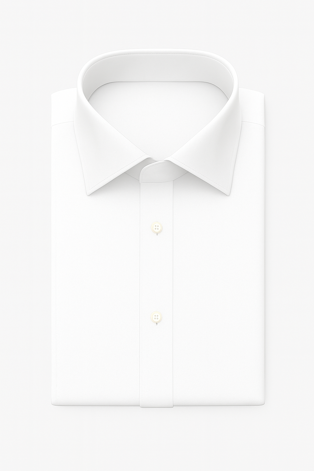 Mini Oxford Pure White Non Iron - Custom Dress Shirt