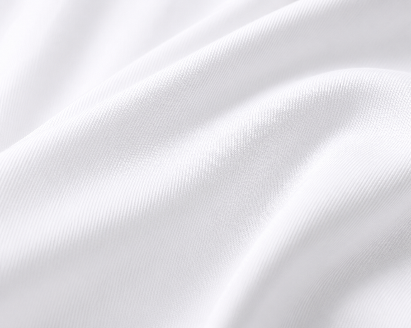 Custom Fitted Dress Shirt - White Stretch Cotton (CM0297)