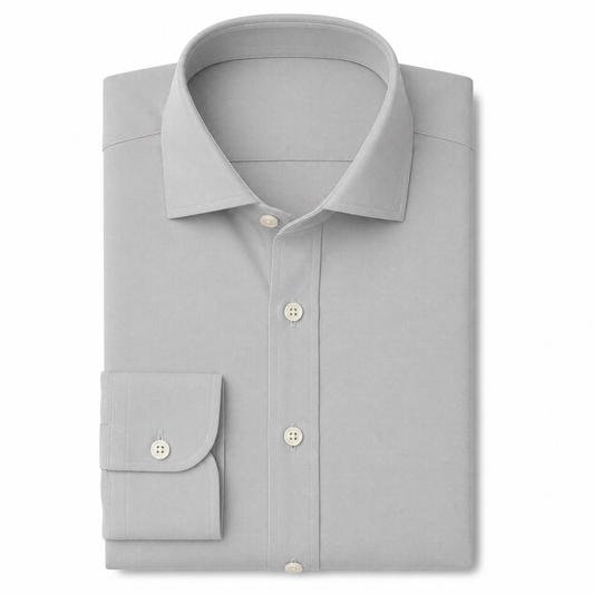 Mini Oxford Grey - Custom Dress Shirt