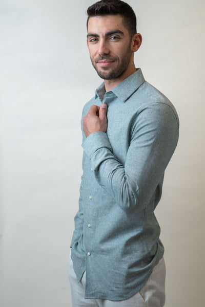 Hydro Linen Cotton Blend (#X9108) – CustomCut NYC