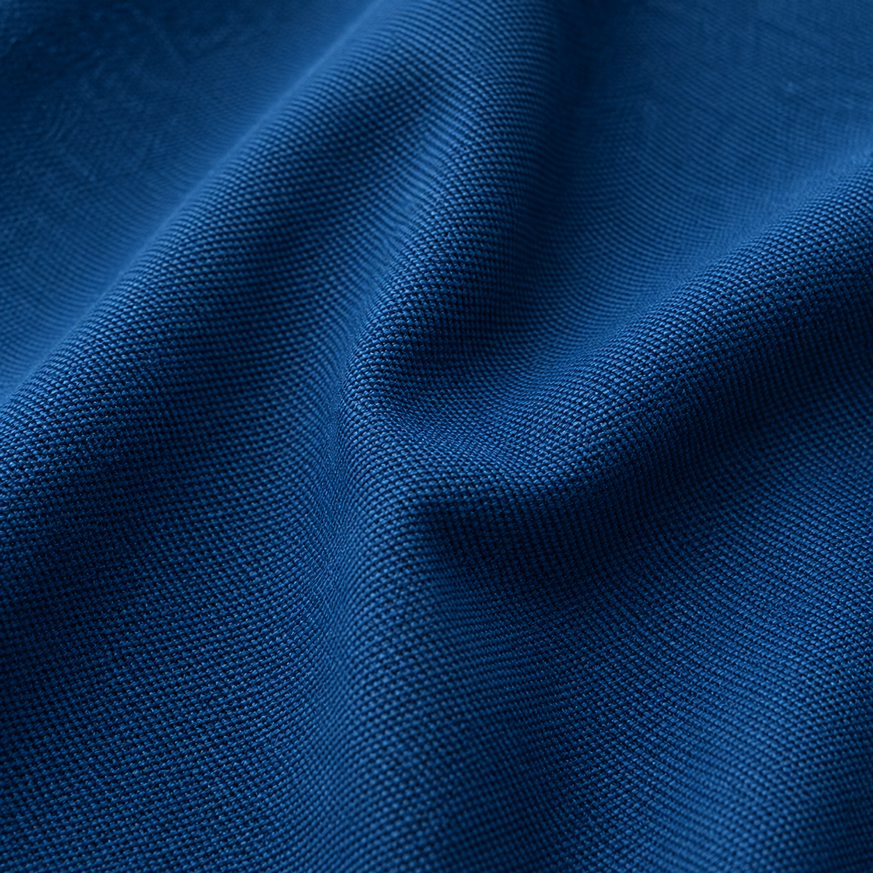 Wrinkle Free Cotton Stretch Royal Blue Dress Shirt (Item cc73)