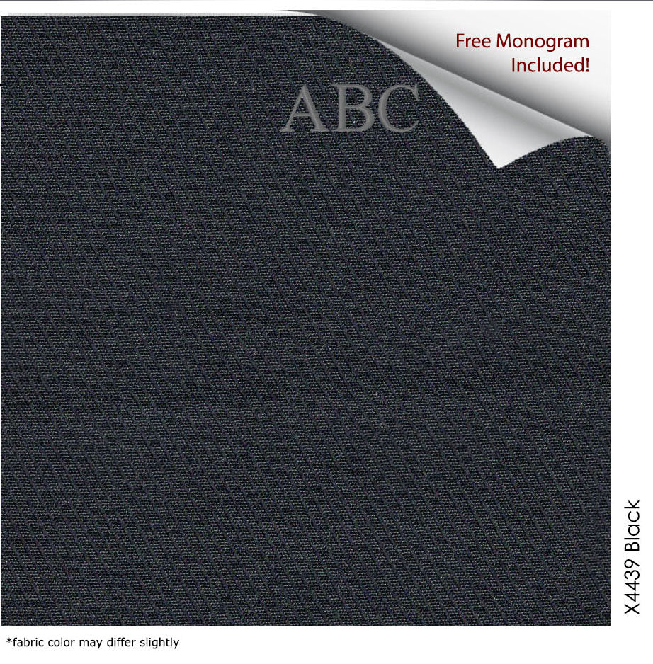 Black Tech Flex Solid Twill Textured Shirt (X4439)