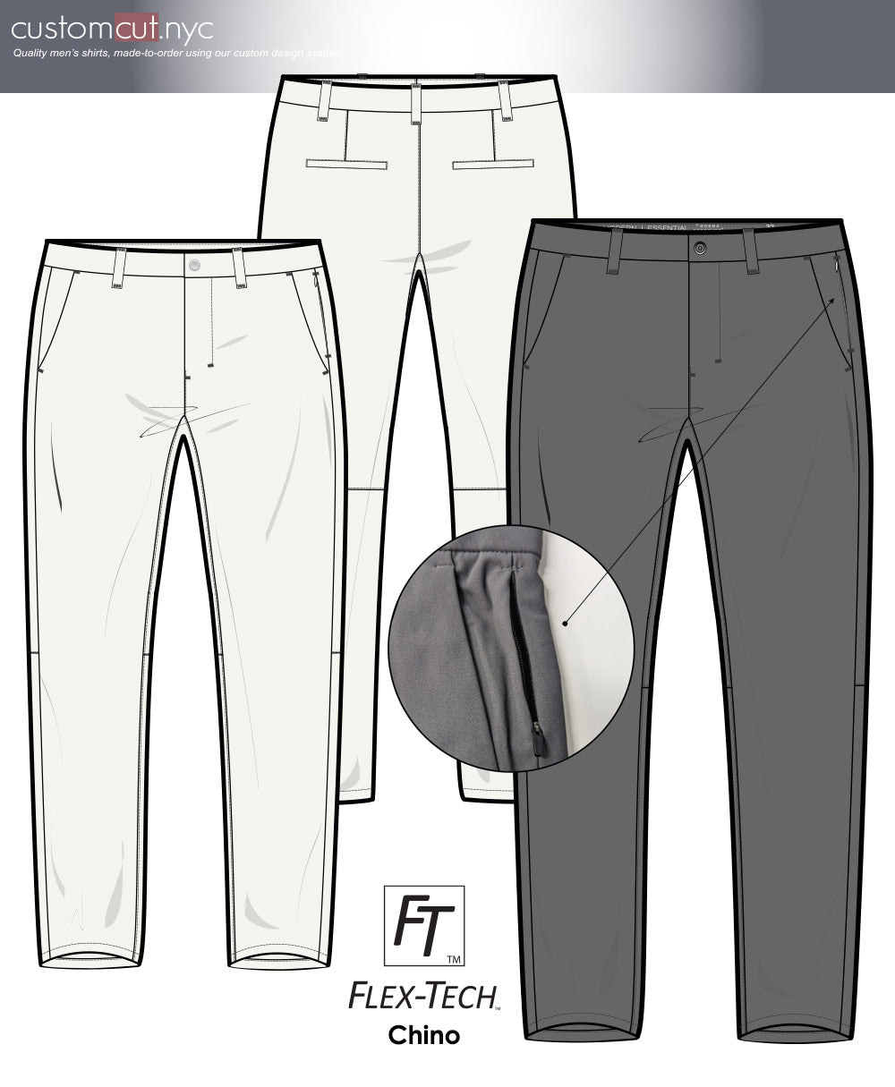 Black Tech Flex Pants Don'tCrushYourNuts The Perfect Office And Leisure Pant! (gs)