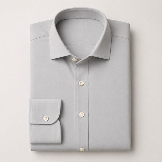 Mini Oxford Grey - Custom Dress Shirt