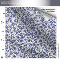Purple/White Floral Button Down Dress Shirt  (OPPO2)