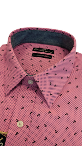 Anchors Away Print  #cc122, 100% Cotton, Men's Monogrammed Custom Tailored Shirt