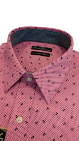Anchors Away Print  #cc122, 100% Cotton, Men's Monogrammed Custom Tailored Shirt gs