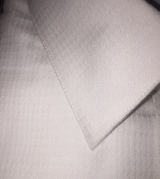 White Texture #cc3, 100% Cotton, Men's Monogrammed Custom Tailored Dress Shirt gs